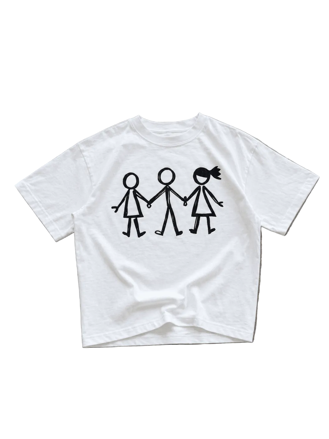 “Fractured Bonds” Tee | WHITE - projectrtx