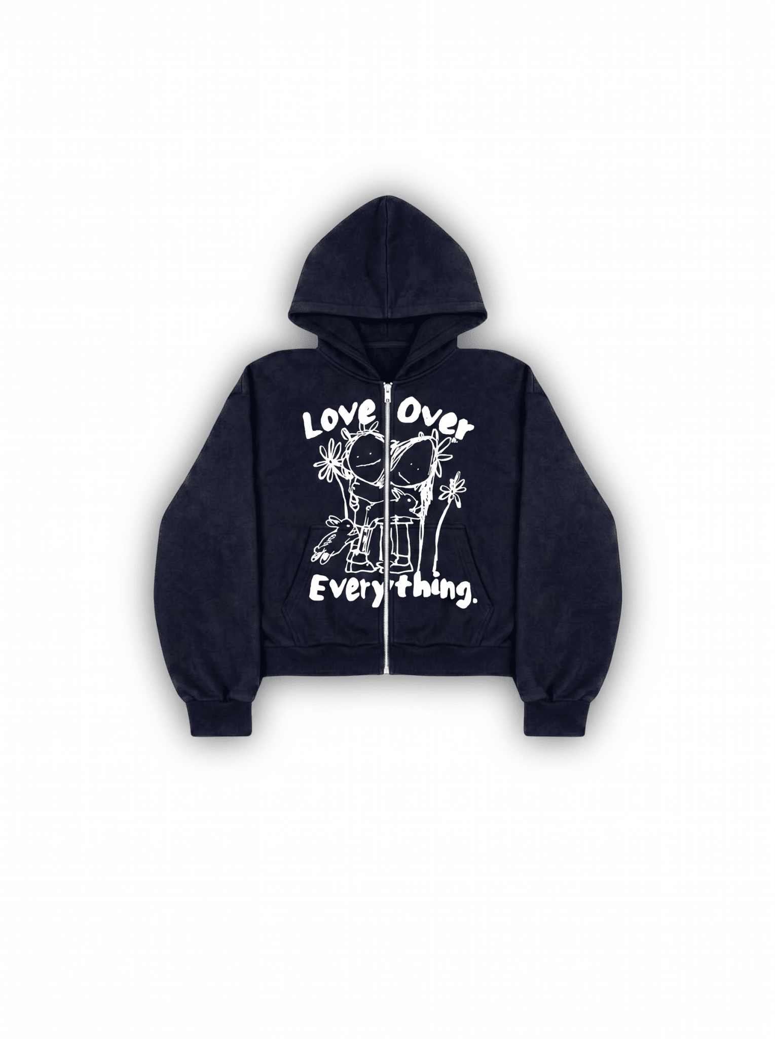 “Love Over Everything” Zip - Up - ProjectRTX©